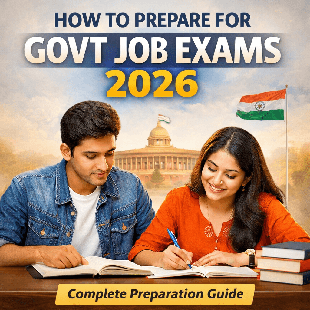 How to Prepare for Upcoming Government Job Exams 2026 (Complete Strategy)
