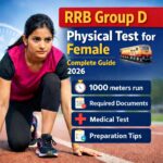RRB Group D Physical Test for Females